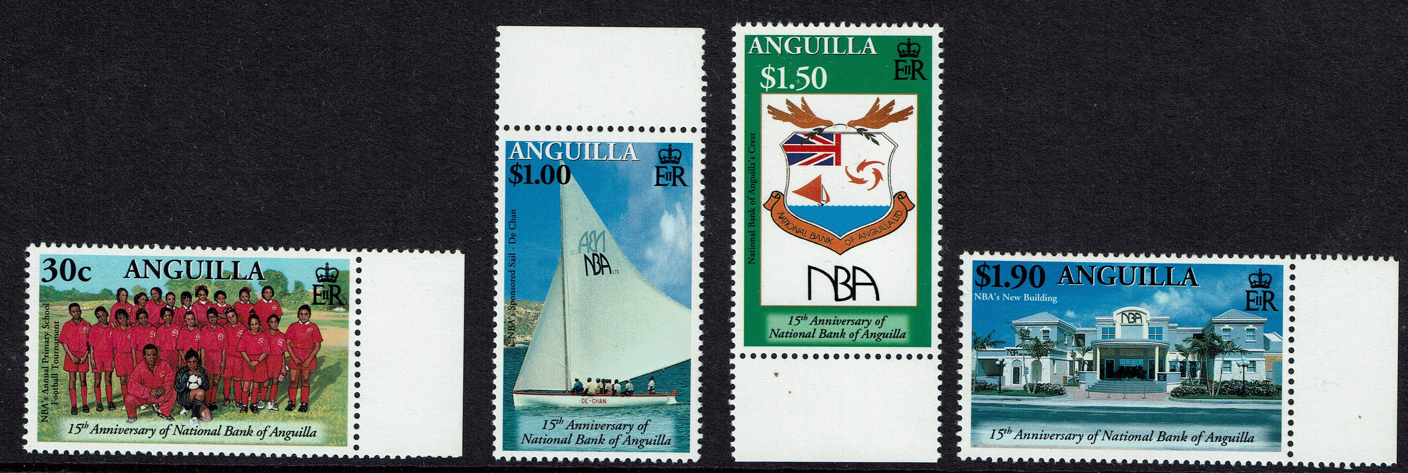 Anguilla SG 1086-89